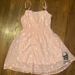 Sourpuss Skull & Sparkle Dress